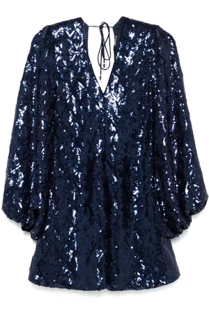ROTATE Abito corto con paillettes