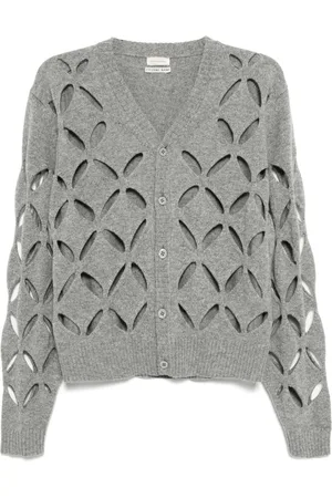 Stefan Cooke Cardigan con design asimmetrico