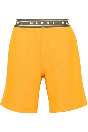 Marni Shorts sportivi con banda logo