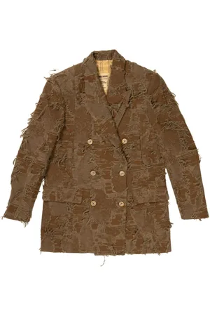UMA WANG Blazer con effetto vissuto