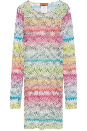 Missoni Abito corto con stampa a zigzag