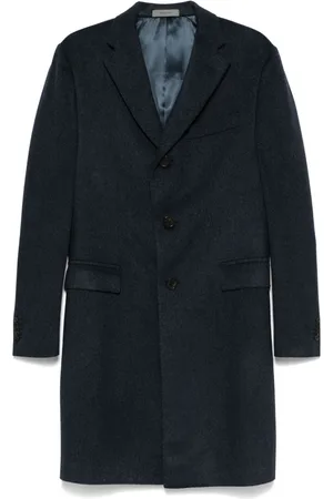 corneliani Cappotto con effetto spazzolato
