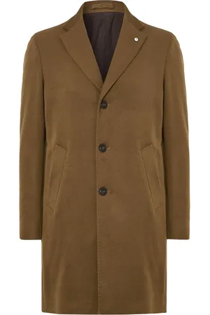 LUIGI BIANCHI MANTOVA Cappotto monopetto