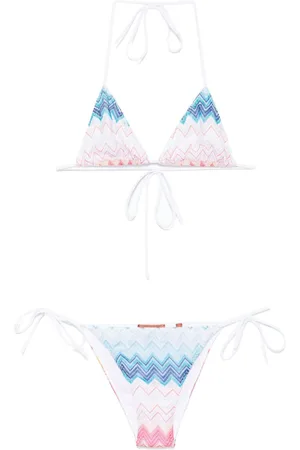 Missoni Set bikini con motivo a zigzag