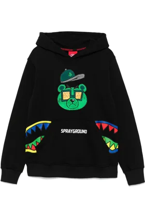 Sprayground Felpa Money Bear Cut con cappuccio