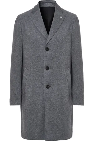 LUIGI BIANCHI MANTOVA Cappotto monopetto