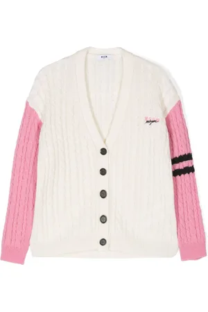 Msgm Cardigan con ricamo