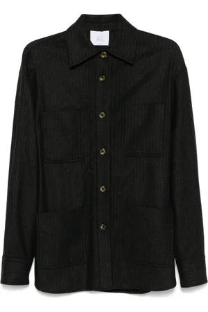 LE SULLY STUDIO Giacca-camicia gessata