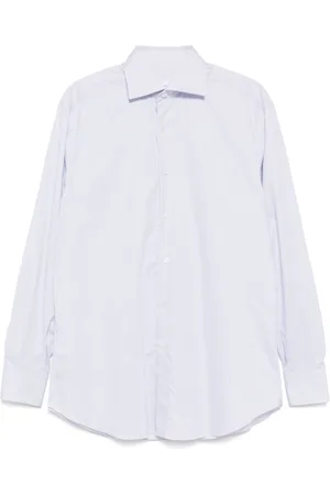 BRIONI Polo a righe orizzontali