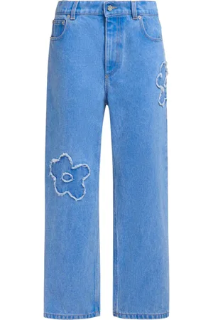 Marni Jeans dritti con ricamo