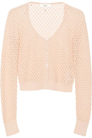 Chloé Cardigan crop traforato
