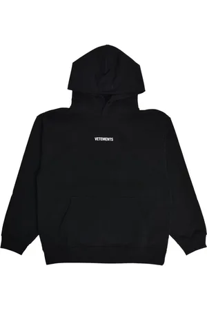 Vetements Felpa con cappuccio