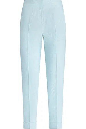 Etro Pantaloni sartoriali con effetto jacquard