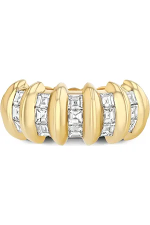Lizzie Mandler Anello in giallo 18kt con diamanti