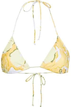 FAITHFULL THE BRAND Top bikini a fiori Sundar