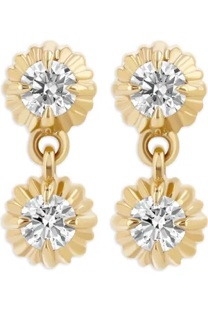 Lizzie Mandler Orecchini in giallo 18kt con diamanti