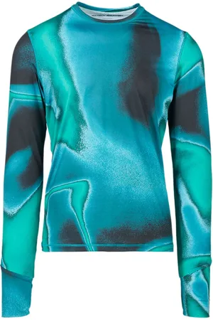 Aztech T-shirt con stampa astratta