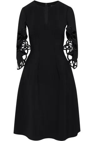 Oscar de la Renta Abito Orchid Sleeve