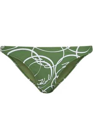 Karl Lagerfeld Slip bikini con stampa Brazilian