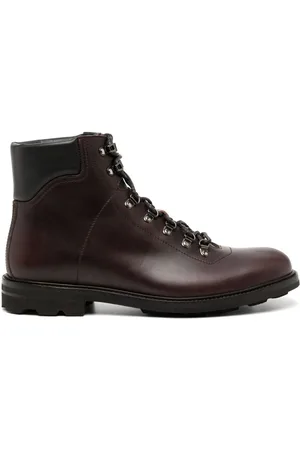 BRIONI Stivali da trekking in pelle