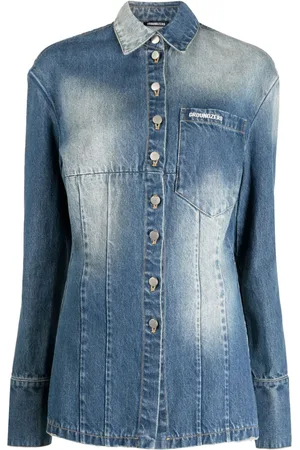 Ground Zero Camicia denim a maniche lunghe