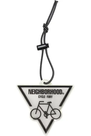 NEIGHBORHOOD Portachiavi con logo riflettente