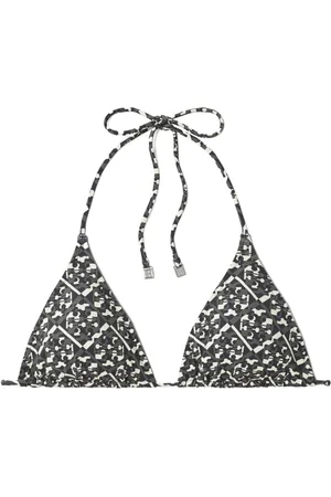 Tory Burch Top bikini con stampa