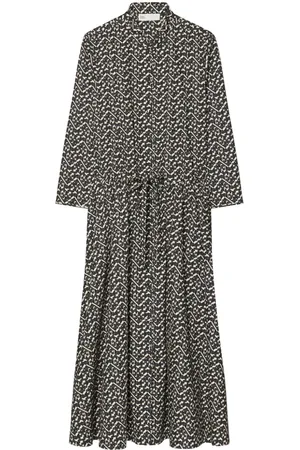 Tory Burch Abito midi in popeline