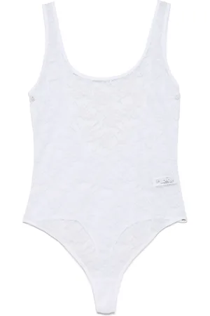 MAISON CLOSE Body con scollatura posteriore
