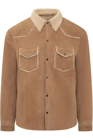 SALVATORE SANTORO Giacca foderata in shearling