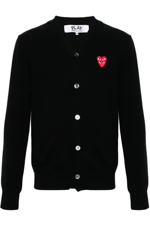 Comme des Garçons Cardigan con applicazione
