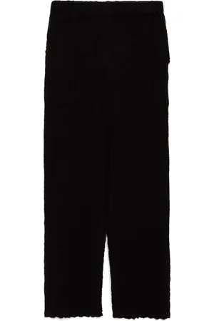 Issey Miyake Pantaloni con dettaglio in rete
