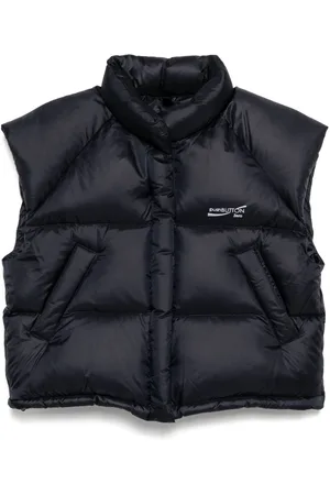 pushBUTTON Gilet imbottito con ricamo logo