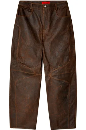 ECKHAUS LATTA Pantaloni con effetto vissuto
