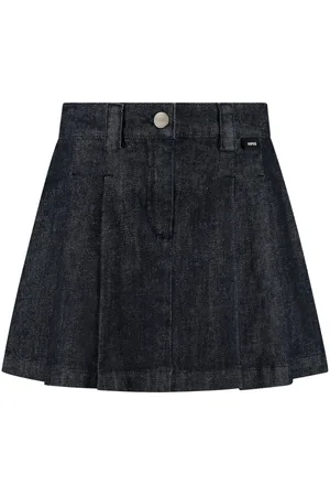 Aspesi Gonna denim plissettata