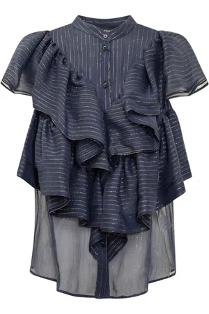 Rochas Blusa lamé