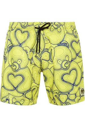 Philipp Plein Costume da bagno con stampa Teddy Bear