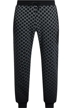 Karl Lagerfeld Pantaloni sportivi con motivo monogramma