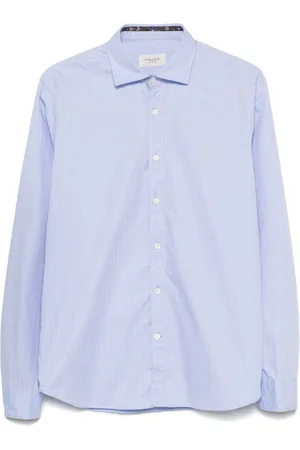 Tintoria Mattei Camicia con motivo spigato