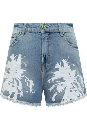 BARROW Shorts sportivi con stampa astratta