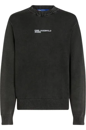 Karl Lagerfeld Maglione con ricamo