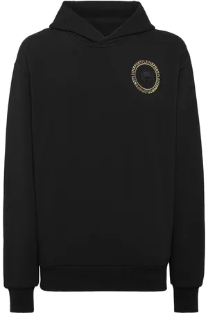 Philipp Plein Felpa Tiger con cappuccio