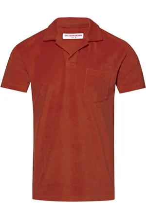 Orlebar Brown Polo con applicazione laterale