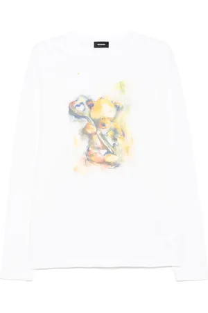 We11 Done T-shirt con orsetto