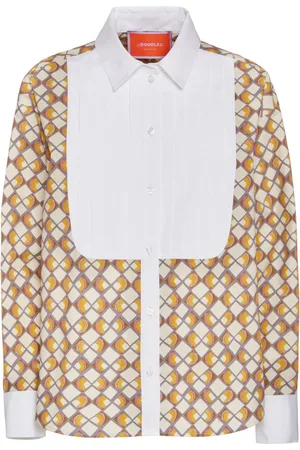 La DoubleJ Camicia con stampa geometrica