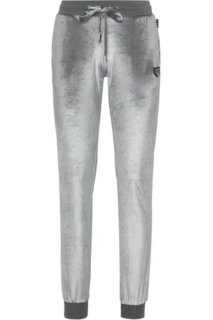 Philipp Plein Pantaloni Strass Skull