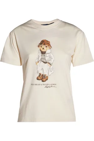 Ralph Lauren T-shirt con stampa Polo Bear