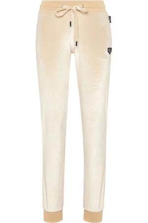 Philipp Plein Pantaloni Strass Skull