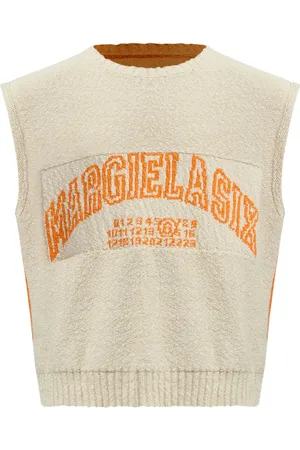 Maison Margiela Canotta con motivo numeri