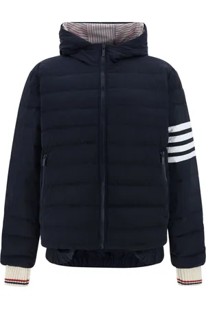 Thom Browne Piumino con dettaglio a righe